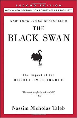 The Black Swan. Author: Nassim Nicholas Taleb